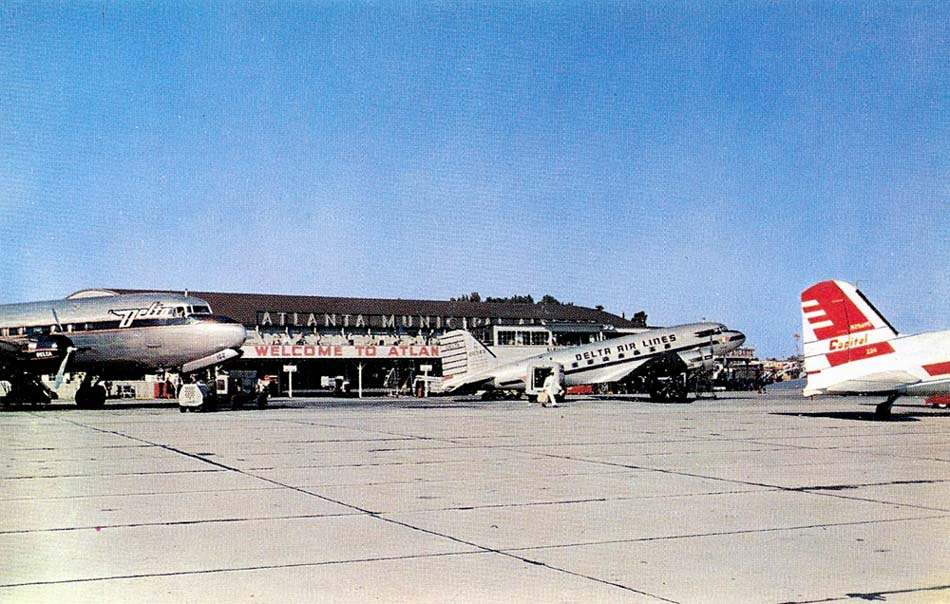 Atlanta Airport postcards