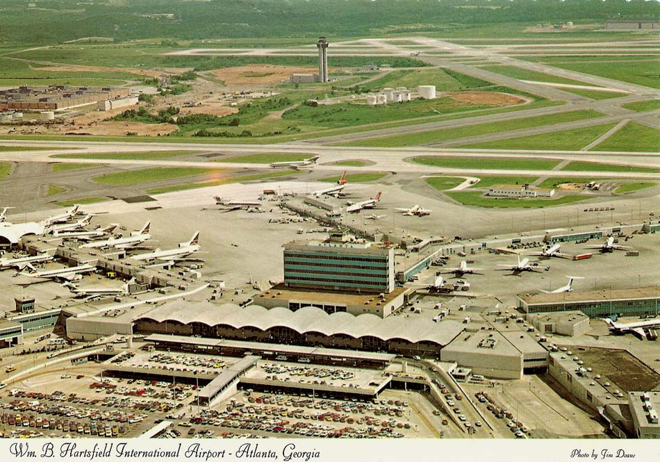 Atlanta Airports Postcards