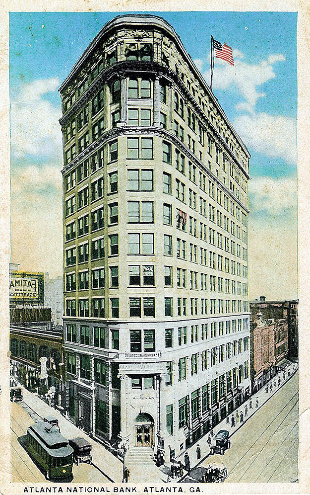 Atlanta National Bank postcard